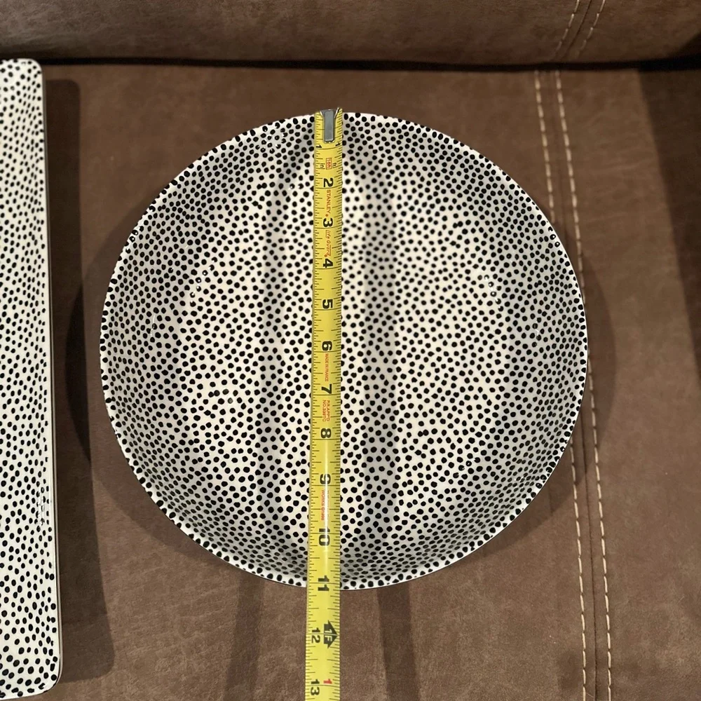 Thyme and Table Black Dot Serving Set - Picture 8 of 12